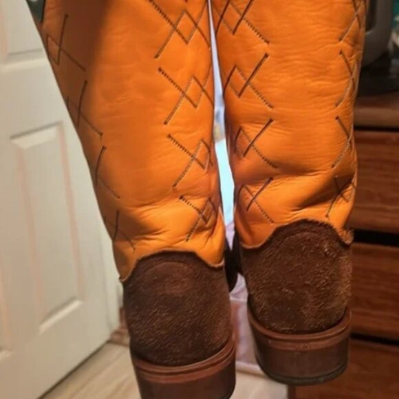 Justin Billet Cowhide Cutter Toe Roughout - Picture 6 of 7